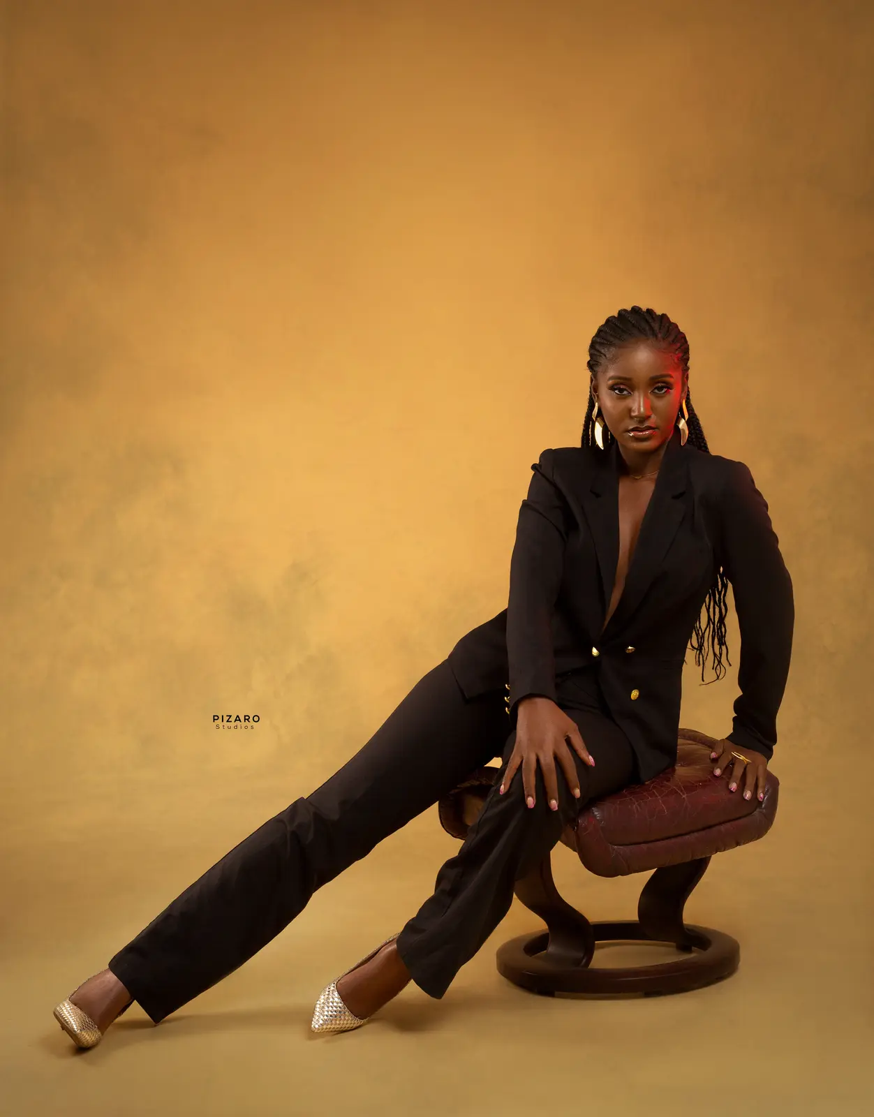 Pizaro Studios — fashion editorial portrait