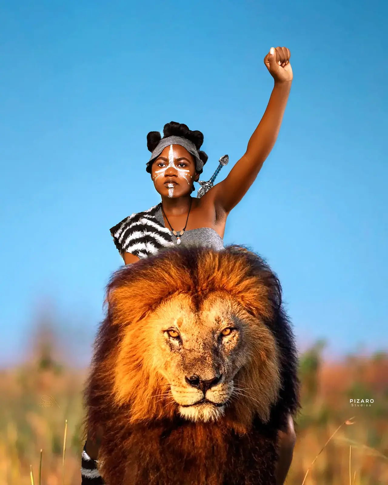 Pizaro Studios outdoor — Lioness I