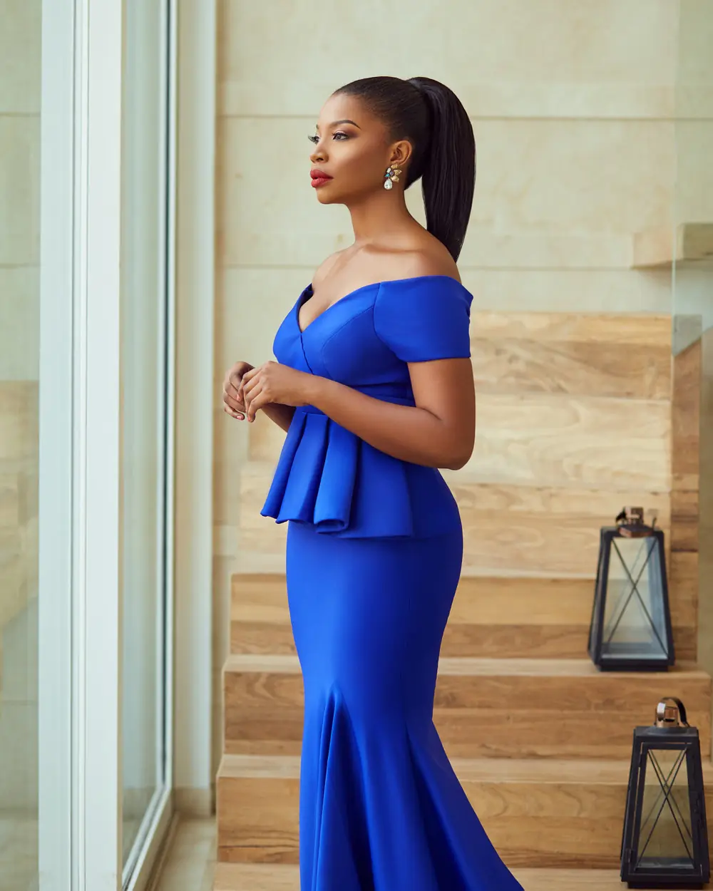 Portrait — Royal Blue | Pizaro Studios commercial photography