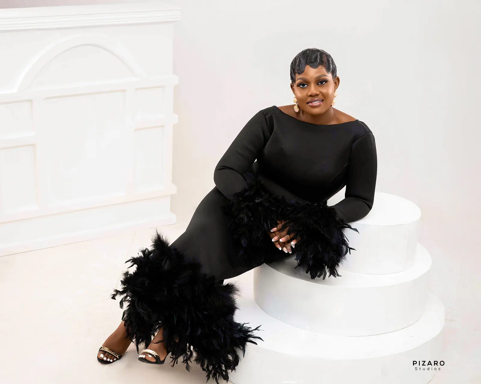 Celebration — Black Feather Elegance | Pizaro Studios birthday & celebration photography