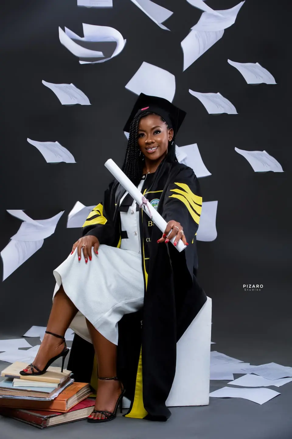 Graduation — Paper Storm | Pizaro Studios editorial & fashion photography